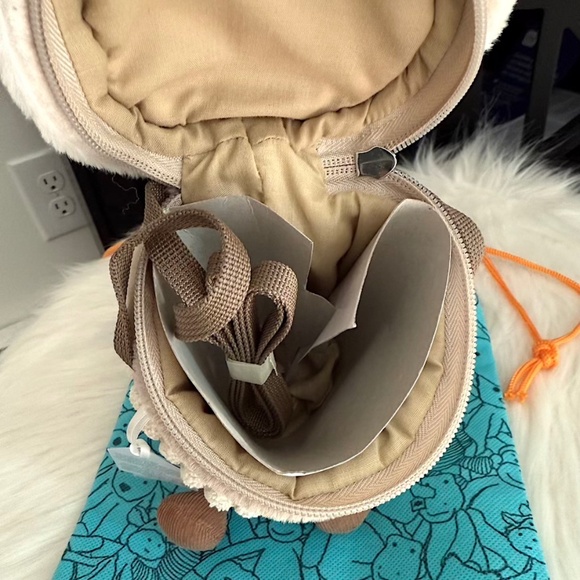 ☕️ Amuseables Coffee-To-Go Bag - comes w/dust bag (NWT/NIB) - Picture 4 of 6